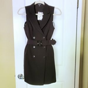 Express sleeveless Blazer Dress - Black- BNWT-XXS
